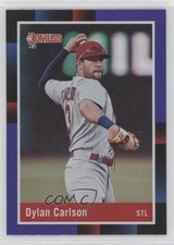2022 Donruss Retro 1988 Variation Holo Purple Dylan Carlson (Throwing) #264 0w6