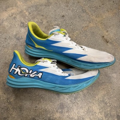 Hoka Crescendo MD Track Sneakers Ceramic Diva Blue Mens Size 11