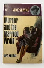 Murder And The Married Virgin: Mike Shayne Dell Pulp Paperback 1963  Halliday
