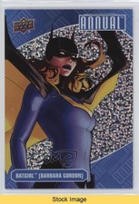 2023-24 Upper Deck DC Annual Silver Sparkle Batgirl Barbara Gordon #39 READ 0mm3