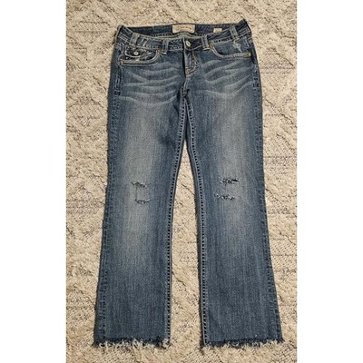 MEK Denim Jeans Womens Medium Wash Jamaica Bootcut Fits 29x28.5 Made In USA
