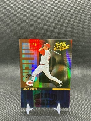 Sean Casey 2005 Donruss Leather Lumber Hitters Inc HI-18 Gold /100