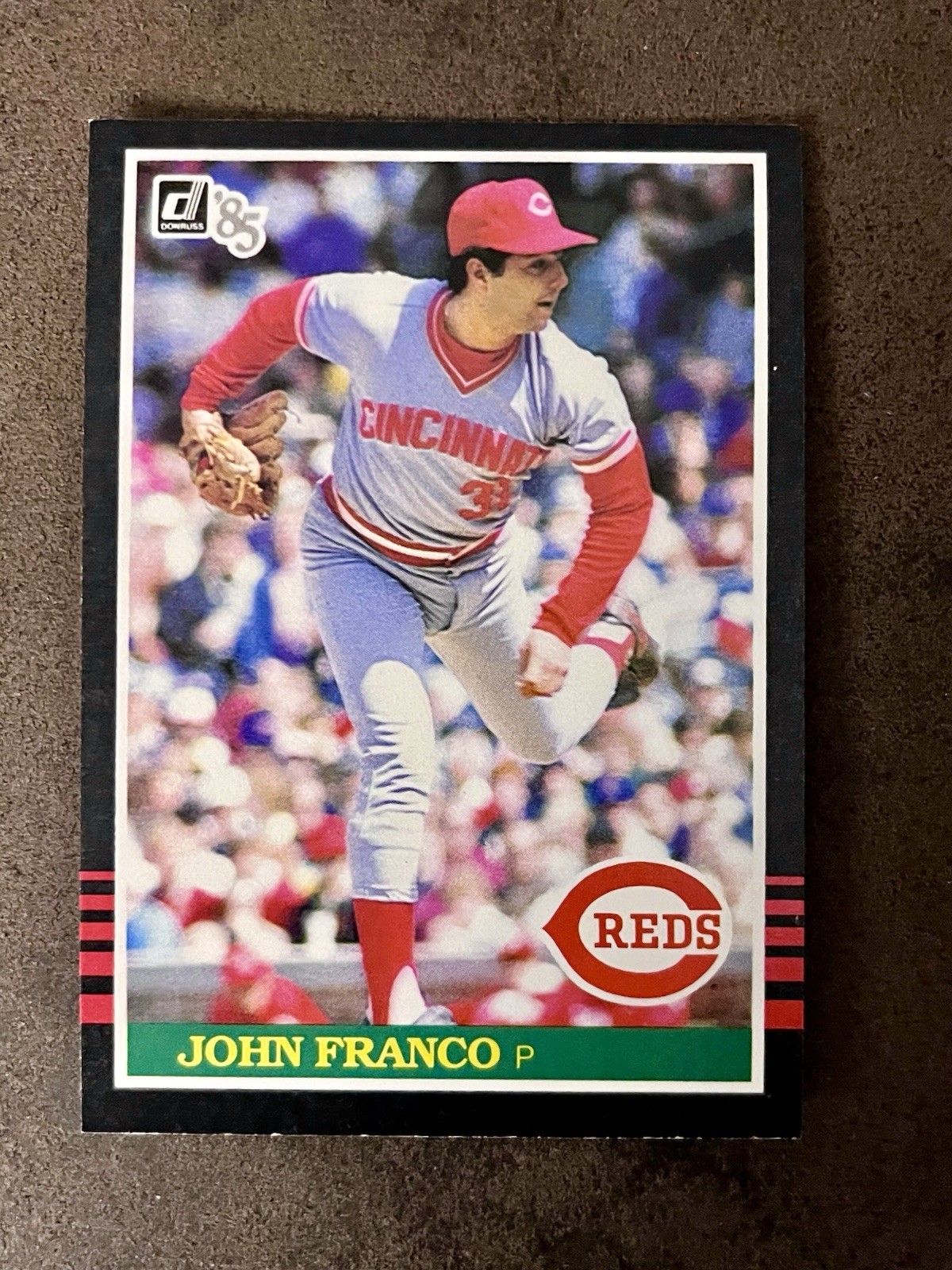 1985 Donruss Baseball John Franco Rookie Card #164 RC