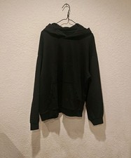 Black Hoodie Pullover Sweatshirt Sz L