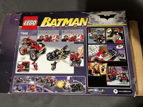 LEGO Batman: The Batcycle: Harley Quinn's Hammer Truck (7886) Only Empty Box