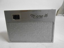 Vintage Micro 16 Subminiature Camera 16mm Whittaker Los Angeles USA