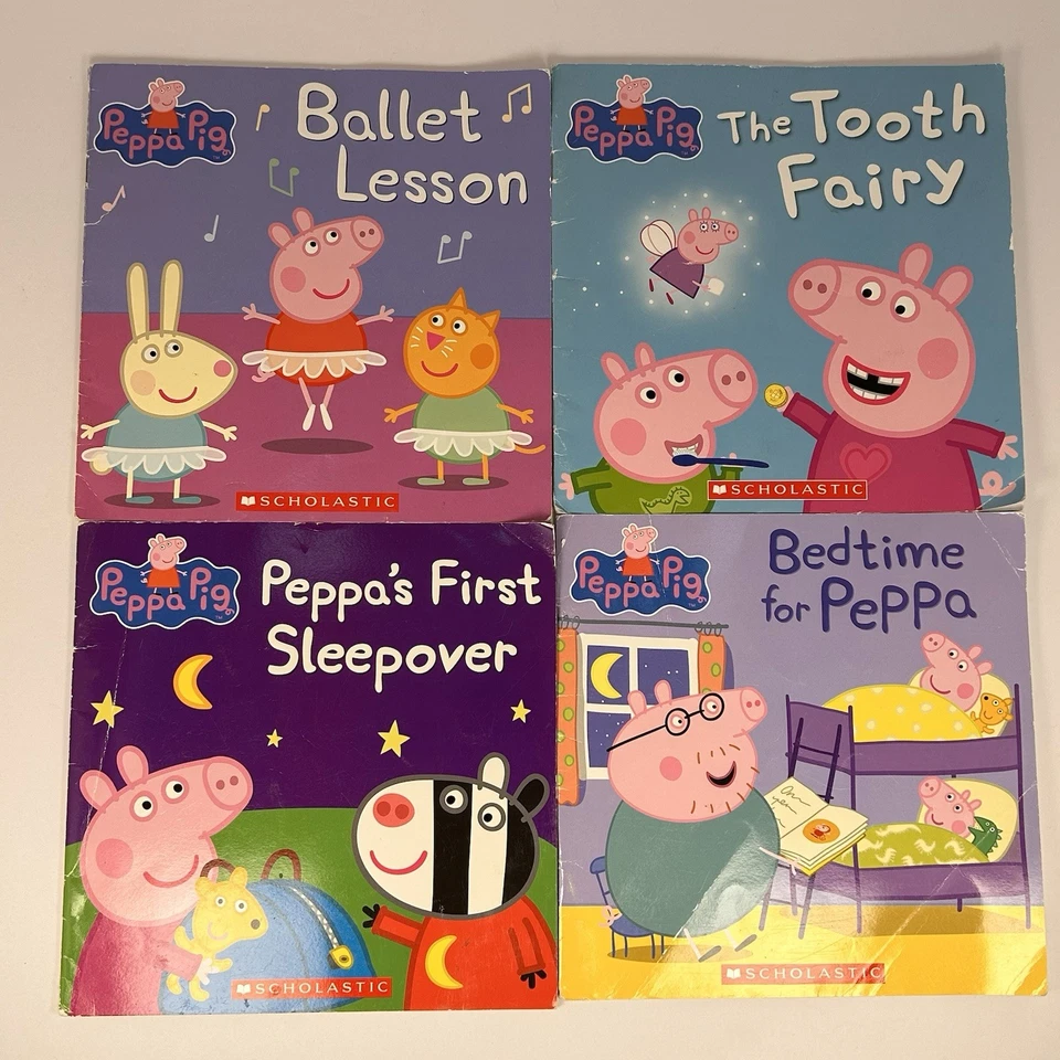 Свинка Пеппа и другие учебные детские книги в мягкой обложке лот, 18 всего - Изображение 4 из 4
