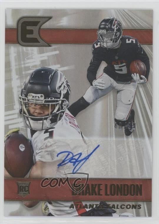2022 Panini Chronicles Essentials 40/99 Drake London Rookie Auto RC 0bk4