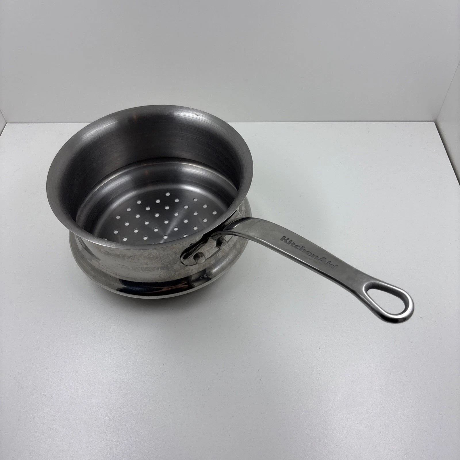 KitchenAid stainless steel double boiler insert Strainer/Steamer