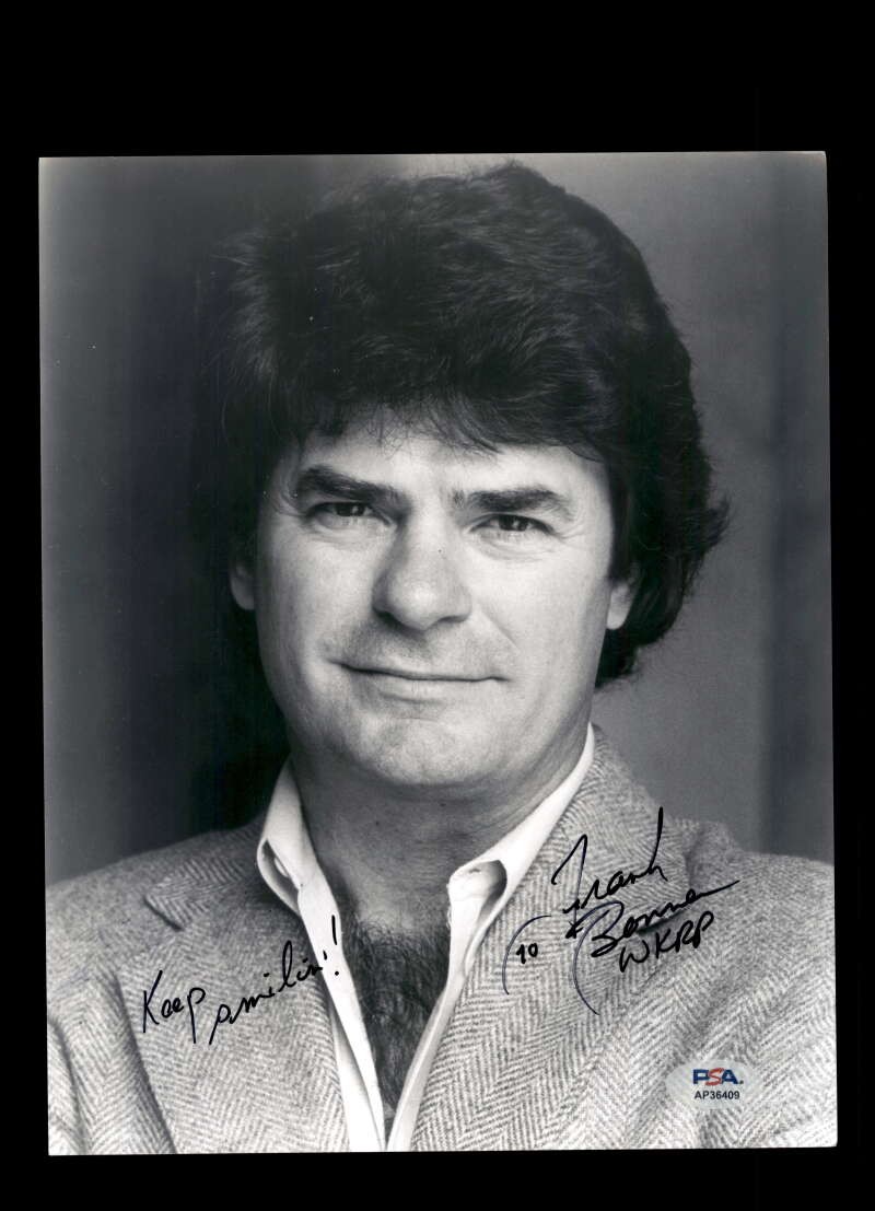 Frank Bonner PSA DNA Coa Signed 8x10 Photo Autograph WKRP