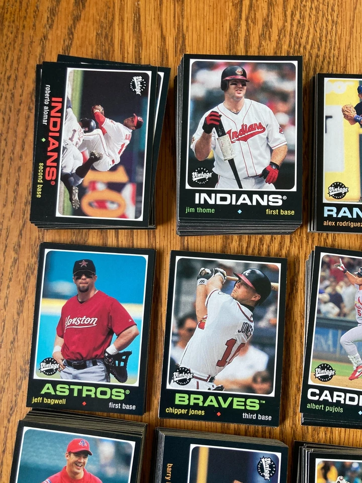 2002 UPPER DECK VINTAGE BASEBALL CARD SINGLES *YOU PICK*FILL YOUR SET 1971 STYLE - Image 2 of 4