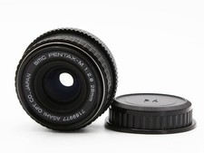 Excellent condition PENTAX SMC PENTAX M 28mm f/2.8 MF Lens K mount Tested and wo