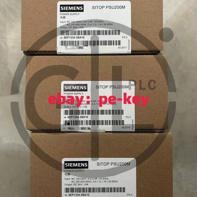 Siemens 6EP1334-3BA10SITOP PSU200M Power Supply 120 230-500 VAC NewSealed/pe