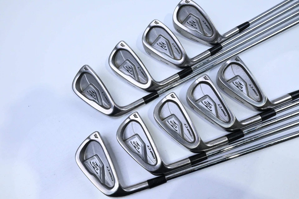 Left Hand Mizuno T-Zoid Comp EZ Irons / 3-PW+SW / Stiff Flex True Temper Release - Image 2 of 4