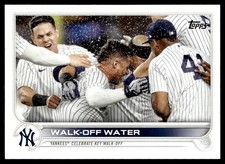 2022 Topps Walk-Off Water New York Yankees #119