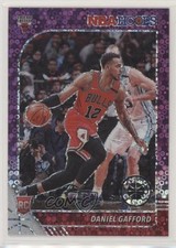 2019-20 NBA Hoops Premium Stock Purple Disco Prizm Daniel Gafford Rookie RC 0qr0