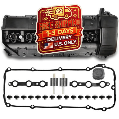 11127512839 Valve Cover for BMW E46 325i 330i E39 E60 525i 530i E53 X5 M54 2.5 3