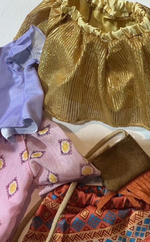 18 In Doll Clothes Lot ILY Disney 4EVER Ariel,min Mouse Jasmine,Rapunzel,pocohan - Image 3 of 4