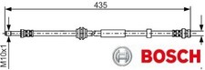 BOSCH 1987481023 Bremsschlauch Vorderachse Vorne für Volvo 