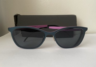 Orgreen SIGMA 862 Womens Eyewear Eyeglasses Frame 54-15-140 Tuxedo Blue/ Pink