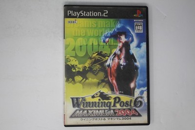 Winning Post 6 Maximum 2004 Sony PlayStation 2 PS2 Japan JPN(Region Locked)