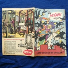 Mosaik Nr 71 ORIGINALHEFT Oktober 1962 Hegen ...