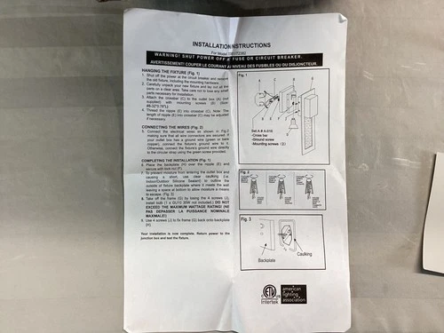 Minka Lavery 72382-246 Great Outdoors Westgate 1 Light - Imperfections - Picture 5 of 18