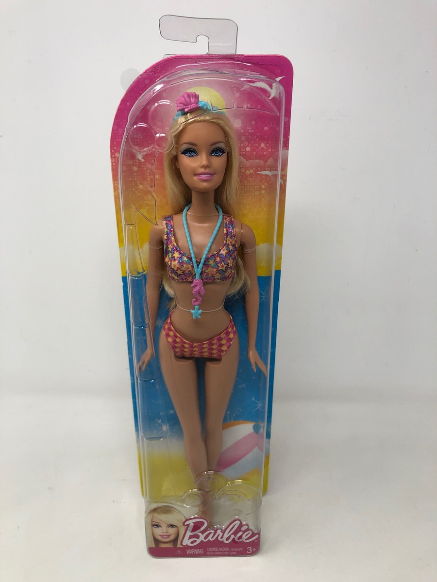 Mattel X9598 Beach Barbie Doll 746775181321| eBay