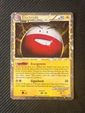Electrode Prime 93/102 HGSS 2010 Triumphant Pokemon Card TCG Holo Rare - MP