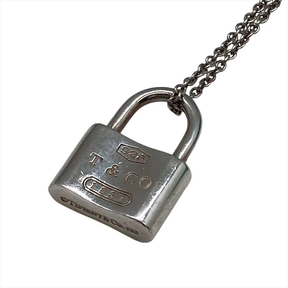 アクセサリー Tiffany & Co. Padlock 1837 silver 925 Tiffany & Co 1837 Lock Padlock Necklace Pendant Sterling Silver