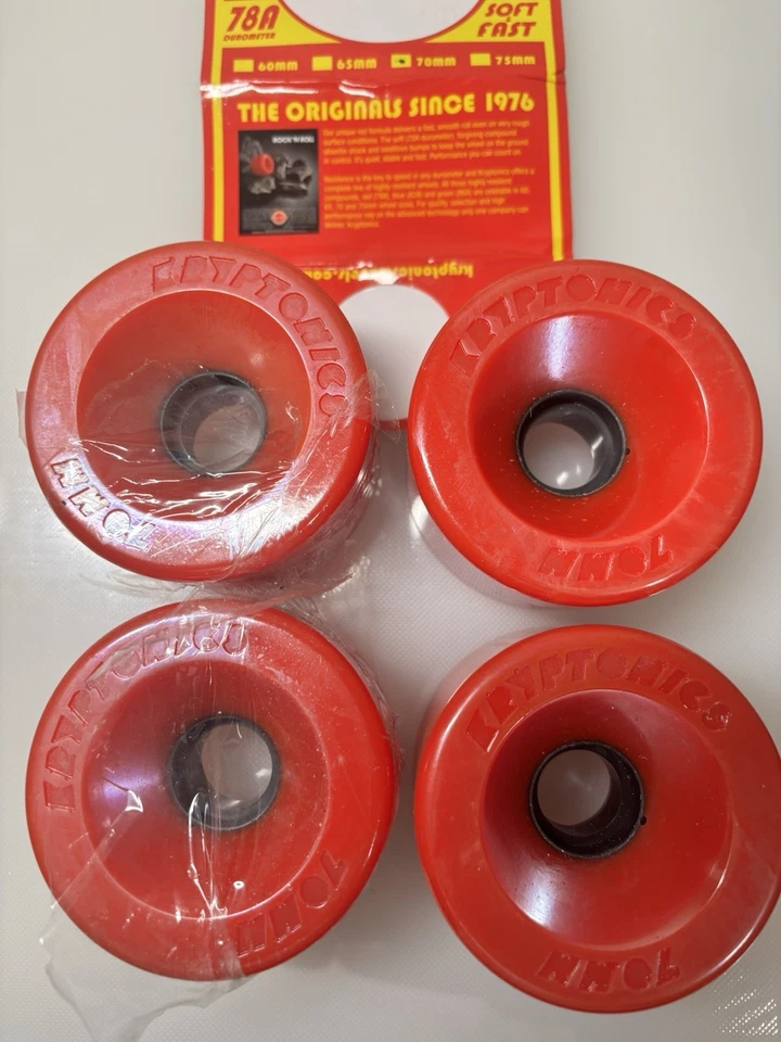 Винтажный Kryptonics Star Tracs мягкий 78A совершенно новый никогда не монтировался. - Изображение 3 из 4