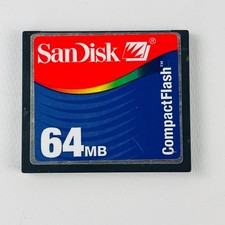 SanDisk 64 MB Compact Flash Memory Card
