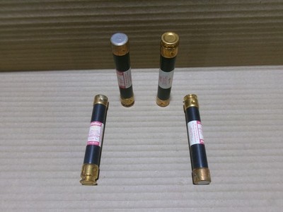 New Lot of 4 Littlefuse	FLSR 8/10 Time Delay Dual Element Current  AK