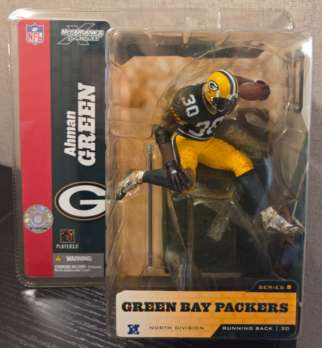 AHMAN GREEN McFarlane NFL Series 8 GREEN BAY PACKERS