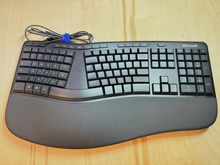 Microsoft Ergonomic Keyboard LXM 00001 USB Model 1878 Wired USB 2.0 Black New