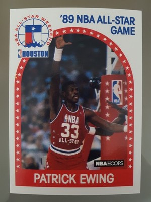 1989-90 NBA Hoops Patrick Ewing #159 East All-Star Basketball