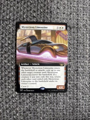 Mysterious Limousine Magic The Gathering Full Art 408 SNC Rare