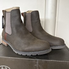 Ariat Mujer’s 11 Wexford Impermeable Chelsea Bota Java Marrón 10018520 Nuevo en Caja