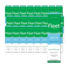 Fleet Laxative Saline Extra Enema for Adult Constipation, 7.8 fl oz, 24 Pack