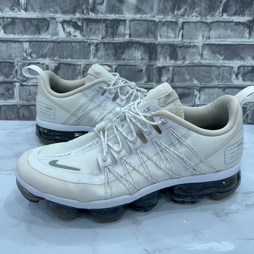 Nike Air Vapormax Run Utility White Silver (AQ8811-100) Women's Size 8.5 |  eBay