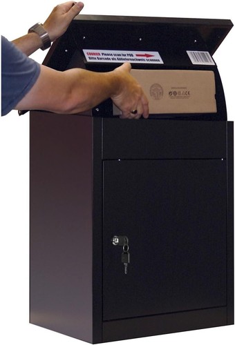 Large Lockable Parcel Box – Secure Outdoor Mailbox for Deliveries & Packages