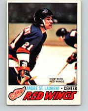 (HCW) 1977-78 O-Pee-Chee #171 Andre St. Laurent  Detroit Red Wings V14128