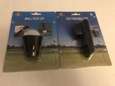 On Course Putter Holder & Ball Pick Up Bundle (New/Sealed)