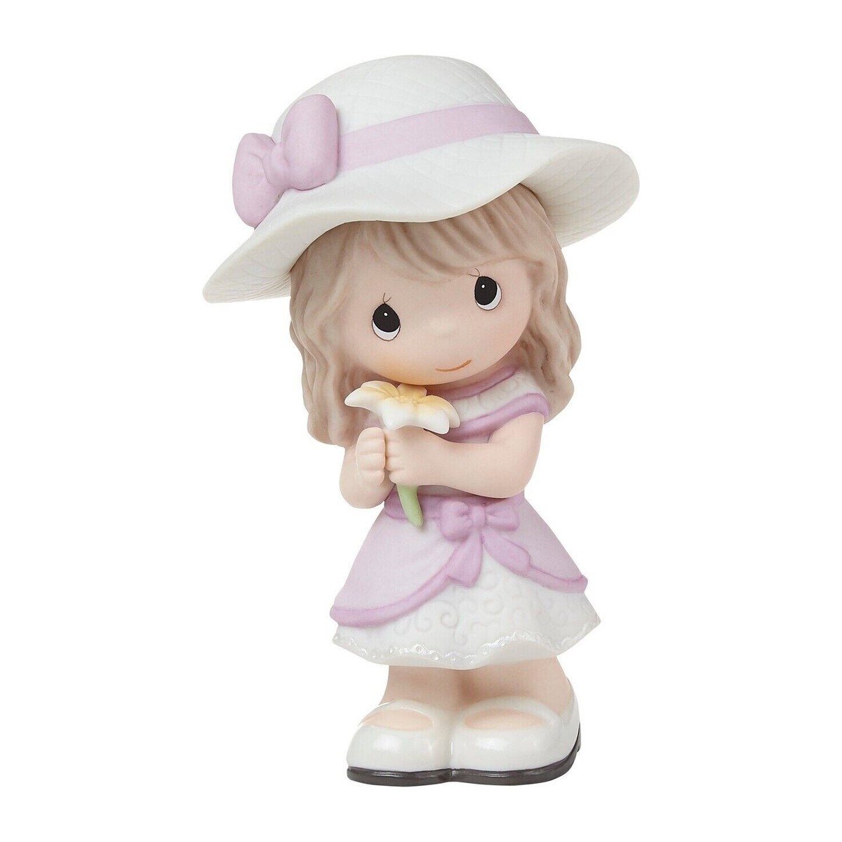 Precious Moments Figurine Rejoice In His Blessings Blonde 5 inch