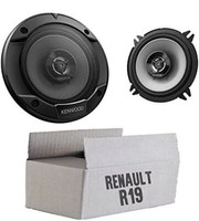 Kenwood Lautsprecher FüR Renault R19 13Cm 2-Wege Koax Auto Boxen KFZ Einbauset
