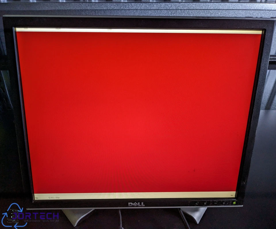 Dell UltraSharp 1908FPc 19" LCD Monitor DVI VGA 4 USB Port -TESTED- - Image 4 of 4