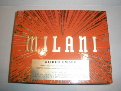 New Milani Gilded Ember Hyper-Pigmented Eye & Face Palette