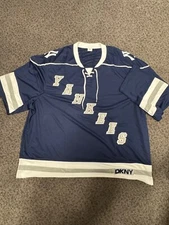 New York Yankees Hockey Jersey Adult XL SGA 4/25/25 DKNY BRAND NEW