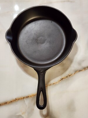 アンティーク グリスウォルド ワッフルアイロン ERIE PA No.909 Griswold #9 Cast Iron Skillet Griddle Slant Erie Logo 739