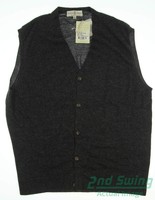 Mens Fairway & Greene 5-button Sweater Vest X-large Xl Gray Msrp $100 Mens Fairway & Greene 5-button Sweater Vest X-large Xl Gray Msrp $100